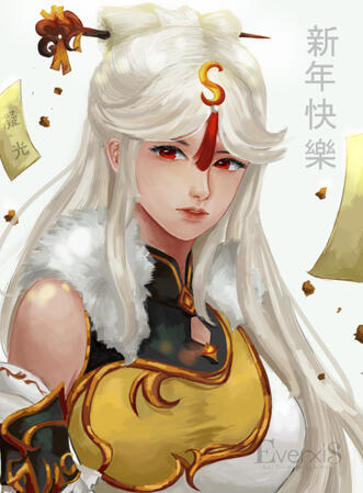 Ningguang fanart from Genshin Impact (Feb. 2021)