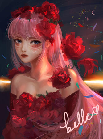 Belle (Belle fanart - Jan. 2023)